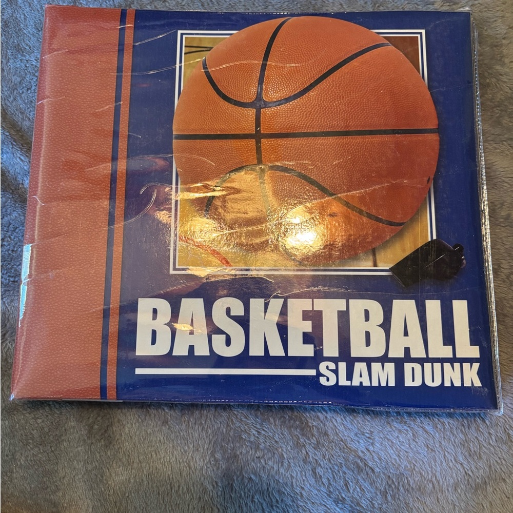Basketball Slam Dunk Scrapbooking Book